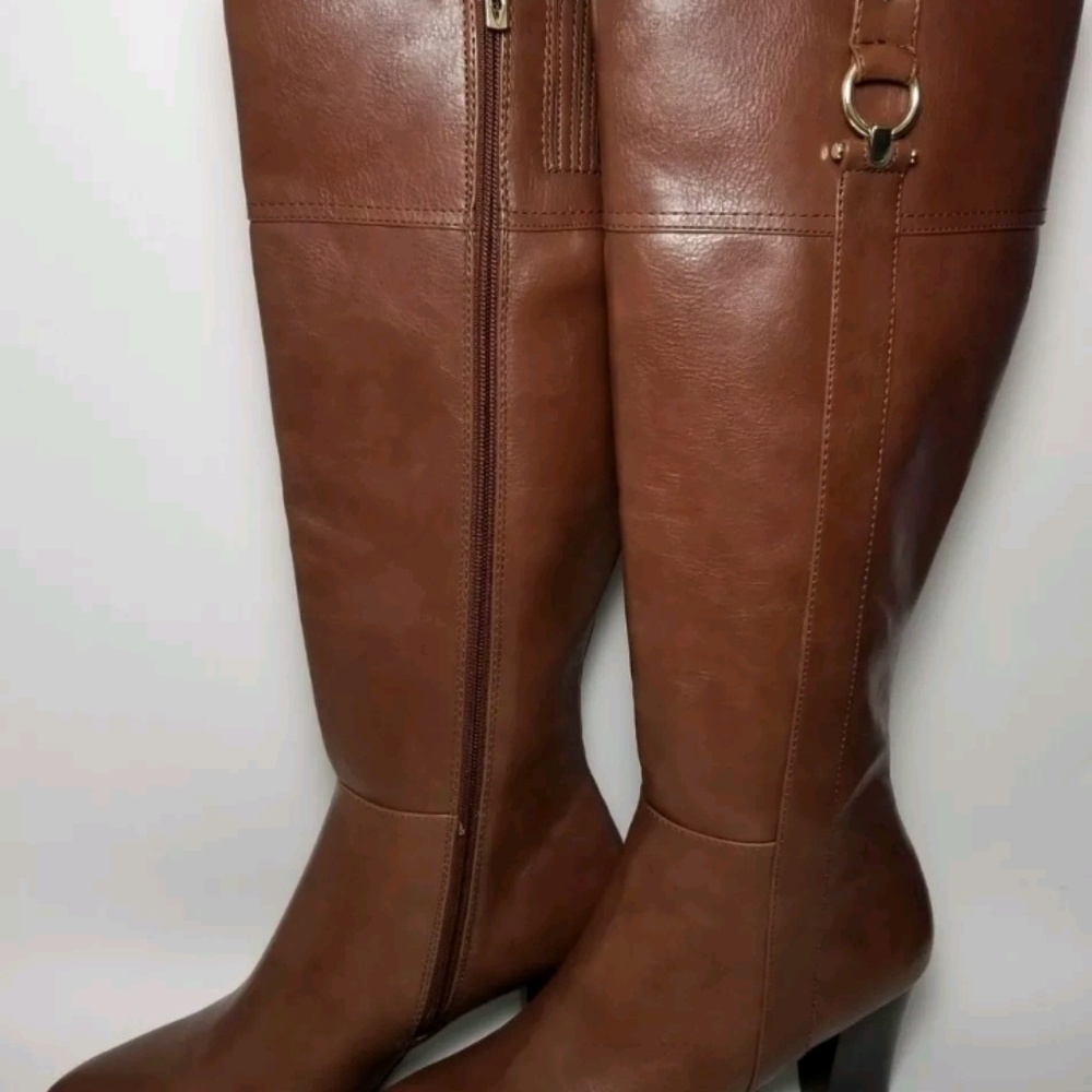 Alfani Courtee Wide Calf Heeled Knee High Boots